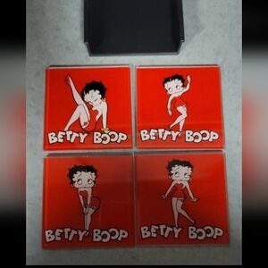 Betty Boop Coasters Set